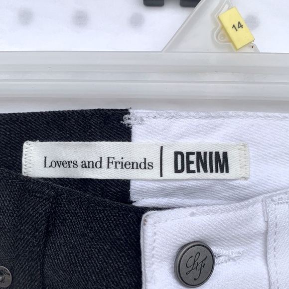 REVOLVE Lovers and Friends Super High Rise Harley in Same Difference Size 26 - Picture 7 of 8